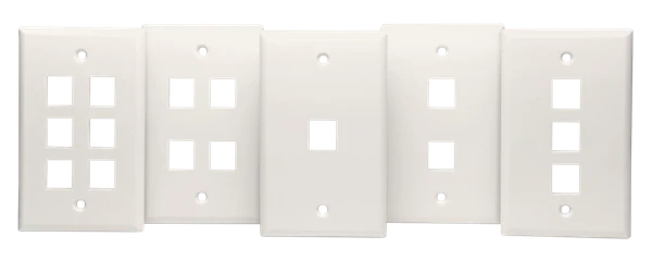 DataComm 20-3002-AL Keystone 2 Port, Almond, UL