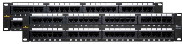 DataComm 20-5548 Category 5E, 48-Port Universal Patch Panel