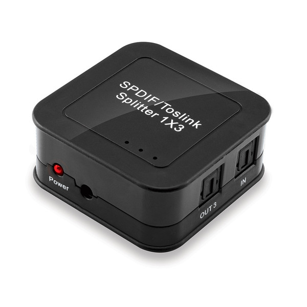 Metra AV AS-1X3TSPLIT Digital Optical Audio Splitter