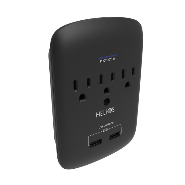 Metra AV AS-P-3WTU 3-Outlet Wall Tap Surge Protector