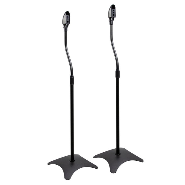 Metra AV AS-SPKR-11 Adjustable Metal Satellite Speaker Floor Stands