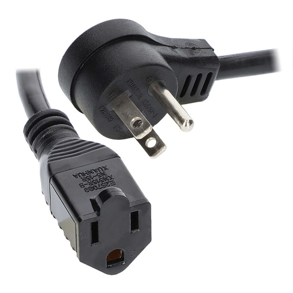 Metra AV CS-3M3FFLT-RT6 6" Right Angle Power Extension Cable