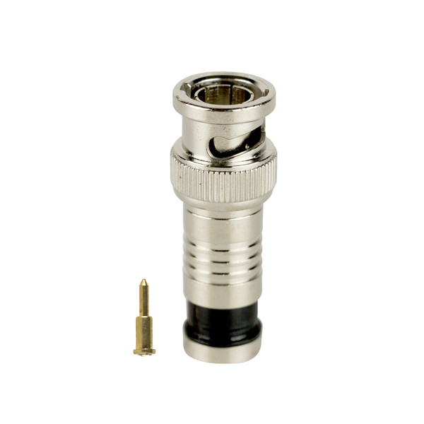 Metra AV CS-CCRG6BNC RG6 BNC Compression Connector, 50 Pack