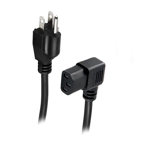 Metra AV CS-P18SRA-1 1M Straight to Right Angle IEC Power Cord
