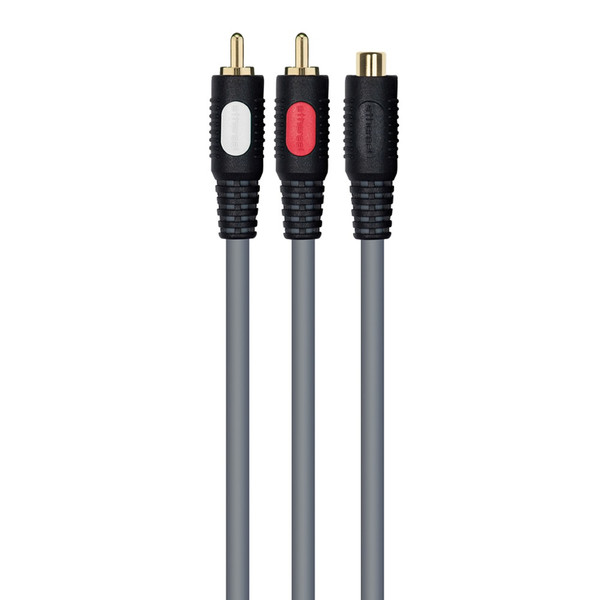 Metra AV MHX-Y2 2 Male RCA to 1 Female RCA Cable