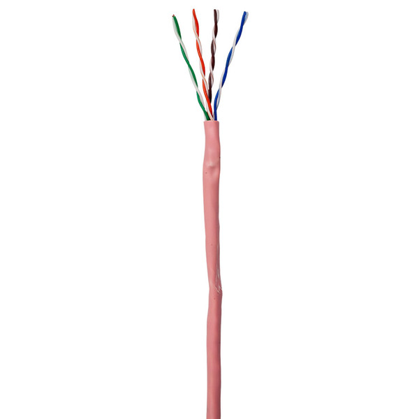 Metra AV CAT5E350-PNK-R 24-4 Pair Cat5E 350MHZ 1,000ft Box Pink