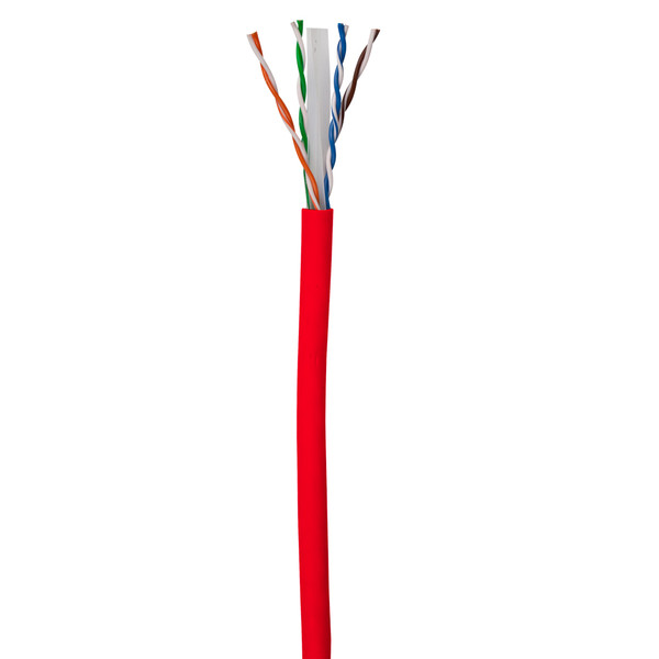 Metra AV CAT6A-R-BX 23-4 Pair Category 6A 550MHz 1000ft Box Red