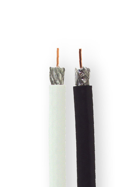 Metra AV RG6BC-B-500 Bulk RG6 Cable Dual BC 500ft Box - Black