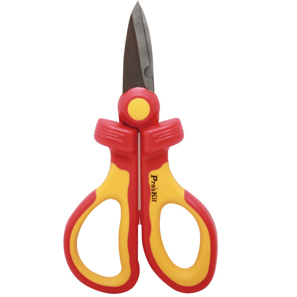 Pro'sKit SR-V336 VDE 1000V Insulated Electricians Scissors - 6.5"