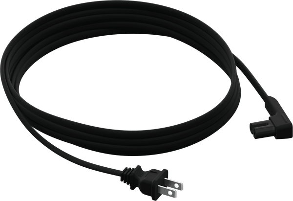Sonos Angled Power Cable 11.5Ft (3.5 m) Black