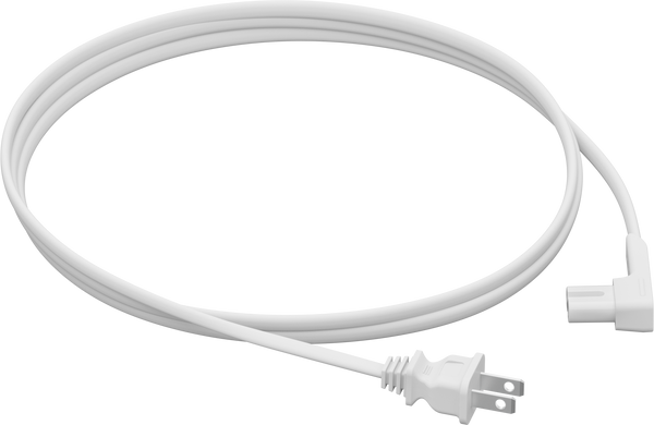 Sonos Angled Power Cable 6Ft (2M) White