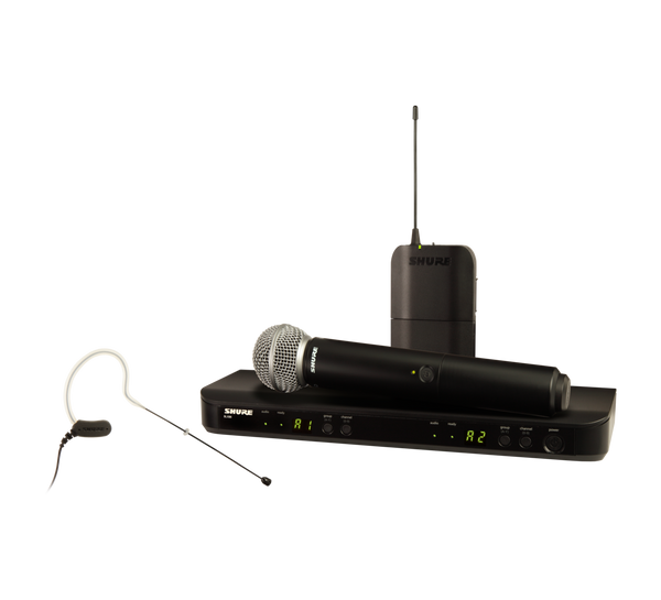 Shure BLX1288/MX153-J11 Wireless Combo System with SM58 Handheld and MX153 Earset