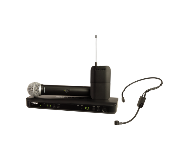 Shure BLX1288/P31-H10 Wireless Combo System with PG58 Handheld & PGA31 Headset
