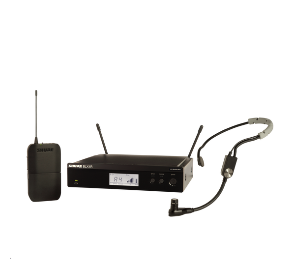 Shure BLX14R/SM35-H9 Wireless Rack-Mount Headset System with SM35 Headset Microphone