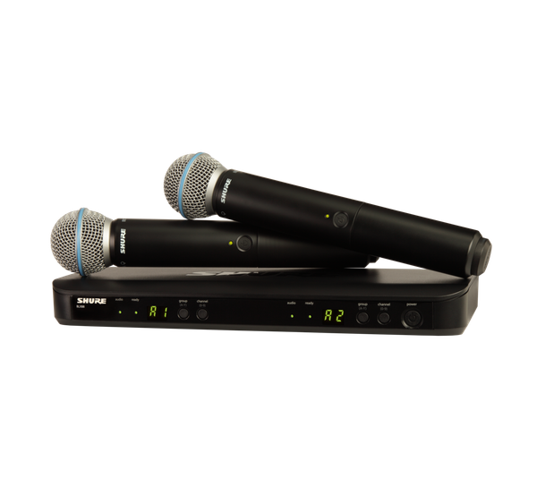 Shure BLX288/B58-J11 Wireless Dual Vocal System with two Beta 58A