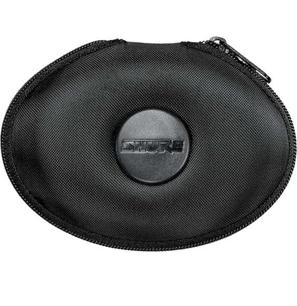 Shure EAHCASE Oval fine Weave Zippered Carrying Case