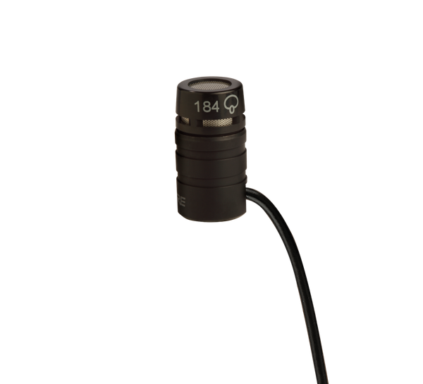 Shure MX184 Supercardioid Condenser Lavalier Microphone