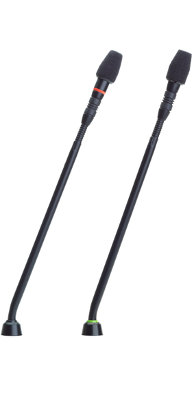 Shure MX410/C 10" Shock-Mounted Gooseneck, Cardioid, includes surface mount preamplifier
