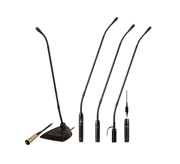 Shure MX418D/N No Cartridge-18" Desktop Gooseneck Condenser Microphone, Attached 10 XLR Cable, Logic Functions, Programmable Switch and LED Indicator, Attached Desktop Base