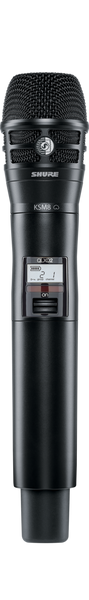 Shure QLXD2/K8B=-G50 Black QLXD HH Transmitter with KSM8 capsule