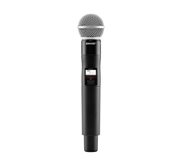 Shure QLXD2/SM58=-J50A Handheld Transmitter with SM58 Microphone
