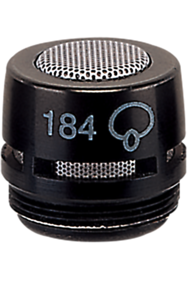 Shure R184B Black Supercardioid Cartridge for MX- (Microflex) Models and WL184