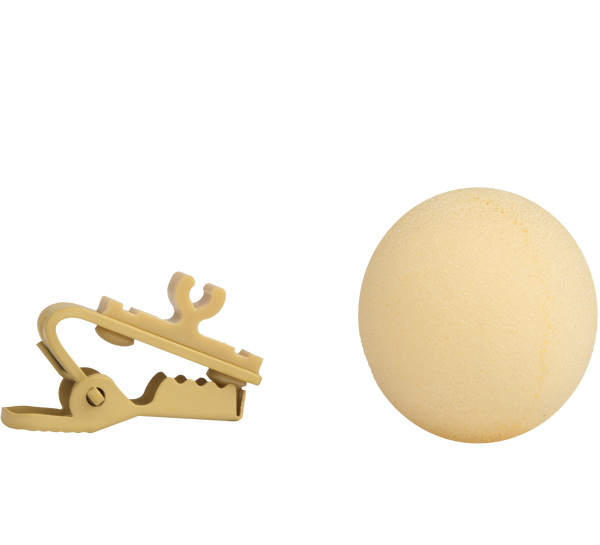 Shure RK304T Tan Foam Windscreen & Tie Clip