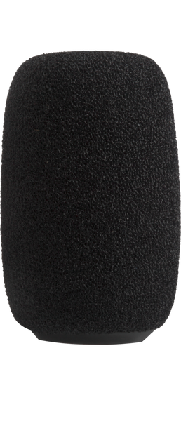 Shure RK412WS Black Snap-Fit Windscreens for MX412- and MX418- (Contains Four)