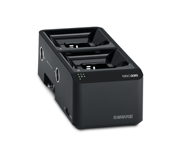 Shure SBC220 2 Bay Networked Docking Station