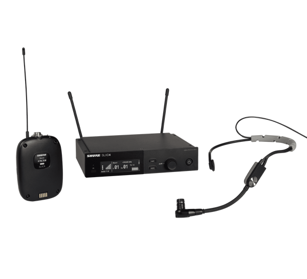 Shure SLXD14/SM35-J52 Combo System with SLXD1 Bodypack, SLXD4 Receiver, and SM35 Headworn Microphone