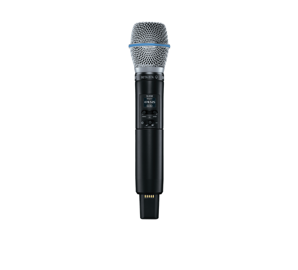 Shure SLXD2/B87A=-G58 Handheld Transmitter with Beta 87A Capsule