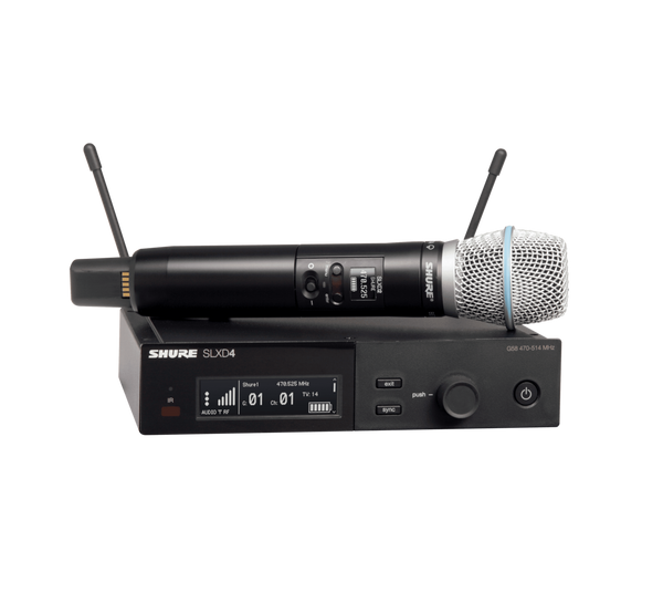 Shure SLXD24/B87A-J52 Wireless Vocal System with BETA 87A