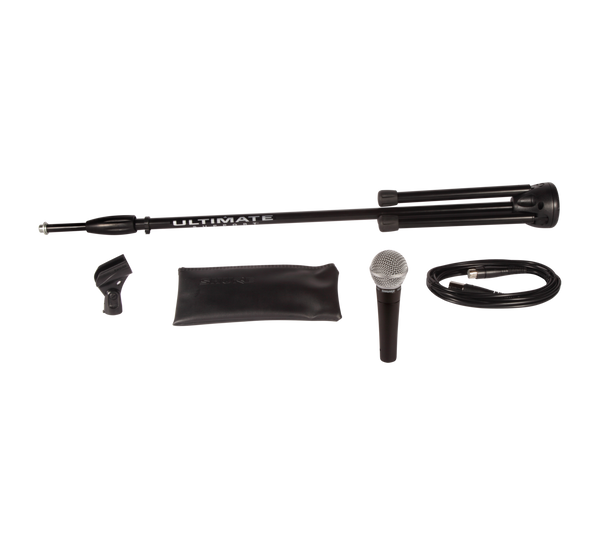 Shure SM58-CN BTS SM58 + CABLE + STAND BUNDLE