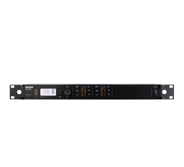 Shure ULXD4D=-H50 Dual-Channel Digital Wireless Receiver