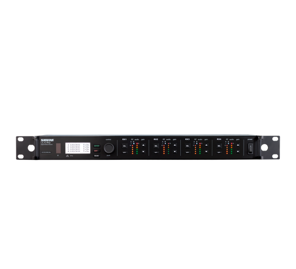 Shure ULXD4Q=-V50 Quad-Channel Digital Wireless Receiver