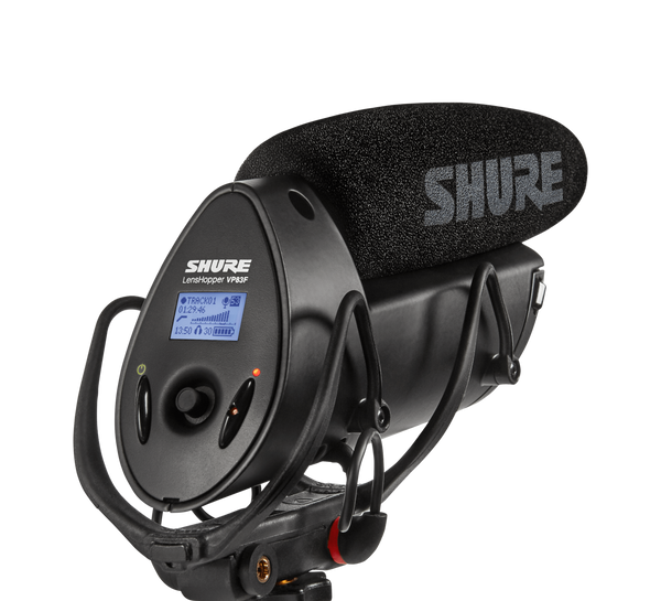 Shure VP83F LensHopper Camera-Mount Condenser Microphone