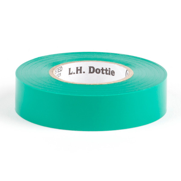 L.H. Dottie 360GRN 3/4'' x 60' Green Electrical Tape