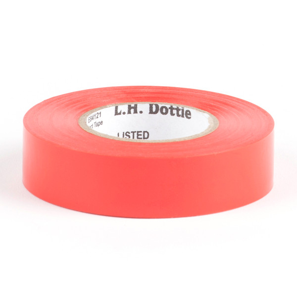 L.H. Dottie 360RED 3/4'' x 60' Red Electrical Tape