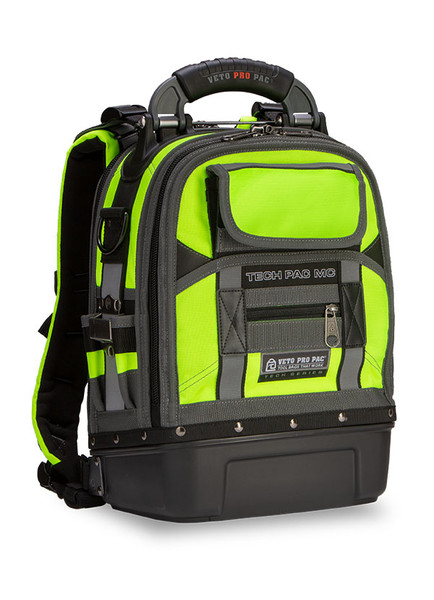 Veto TECH PAC MC HI-VIZ YELLOW Small Hi-Viz Yellow Tool Backpack