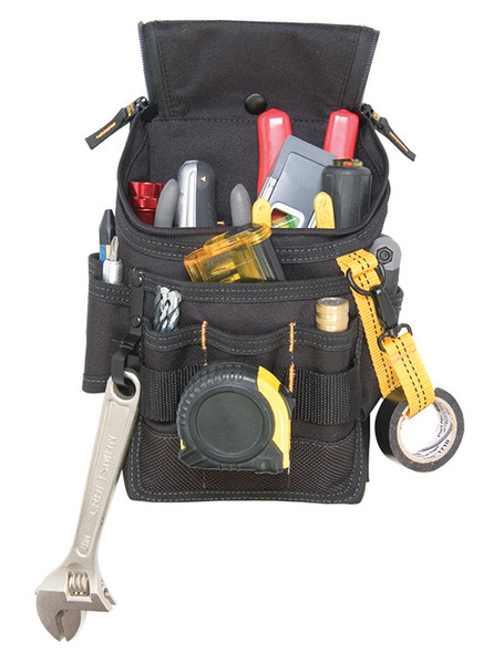 L.H. Dottie 1524 Medium Poly Ziptop Utility Pouch