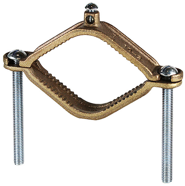 L.H. Dottie 1002 4-1/2''-6'' Bronze Bare Ground Clamp