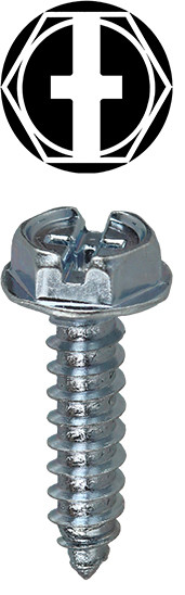L.H. Dottie 10HX #10 Assorted Hex Head Slotted Sheet Metal Screw Kit