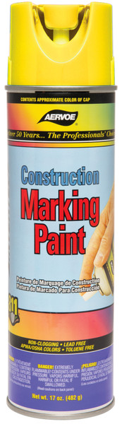 L.H. Dottie 252 Yellow Construction Marking Paint