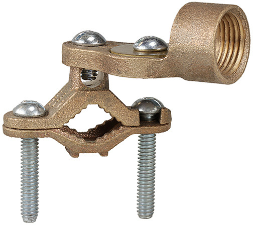 L.H. Dottie 29H 1/2''-1'' Bronze Ground Clamp w/ 1/2'' Hub