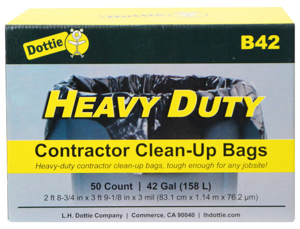 L.H. Dottie B42 42 Gal Contractor Clean-Up Bag