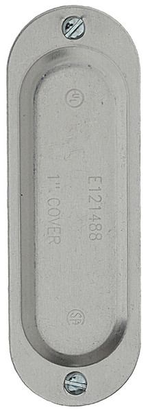 L.H. Dottie BC350400 3-1/2'' - 4'' Conduit Body Aluminum Cover