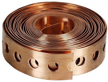 L.H. Dottie CU25 3/4'' x 25' 23 Gauge Solid Copper Plumber's Tape