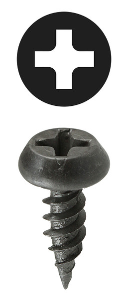 L.H. Dottie F6716 #6 x 7/16'' Phillips Pan Head Framing Screw