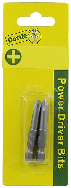 L.H. Dottie IB1P4C #1 x 4'' Phillips Power Bit (Carded)