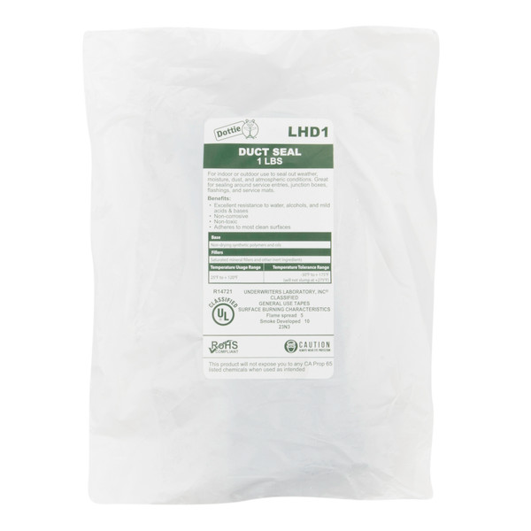 L.H. Dottie LHD1 1 lb Duct Seal